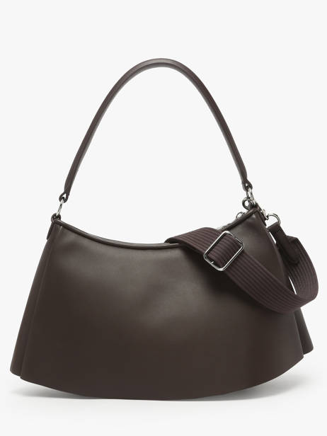 Shoulder Bag Lenglen Leather Lacoste Brown lenglen NU5176DP other view 3