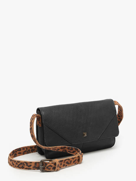 Shoulder Bag June Leather Pieces Black june 17160060 other view 2