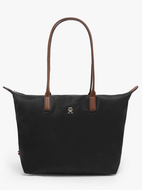 Sac Porté épaule Popette Nylon Tommy hilfiger Noir popette AW17711