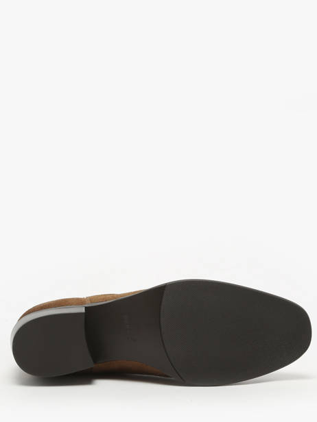 Boots In Leather Inuovo Brown women E07001 other view 4