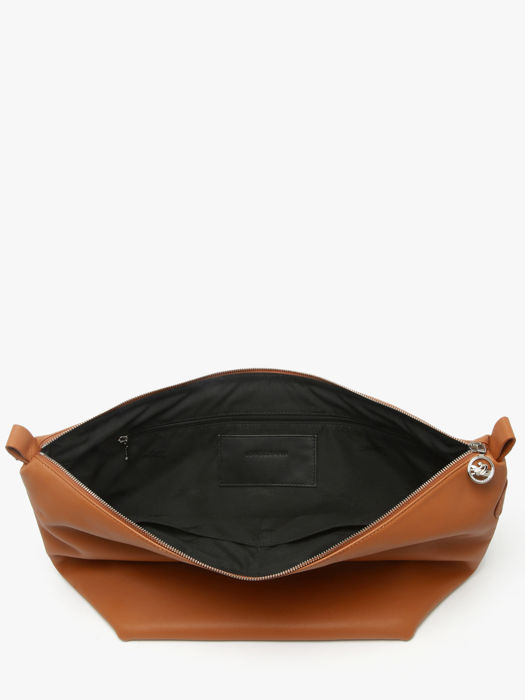 Longchamp Besace longchamp cuir Hobo bag Brown