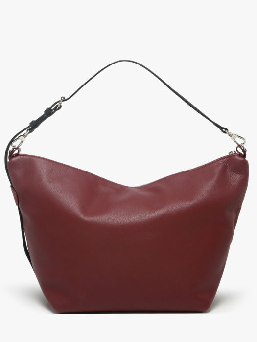 Longchamp Besace longchamp cuir Hobo bag Violet