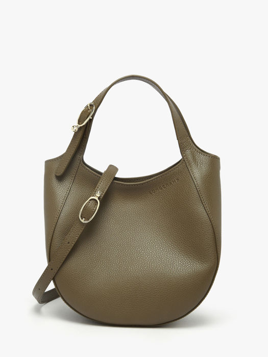 Longchamp Le foulonné Handbag Green