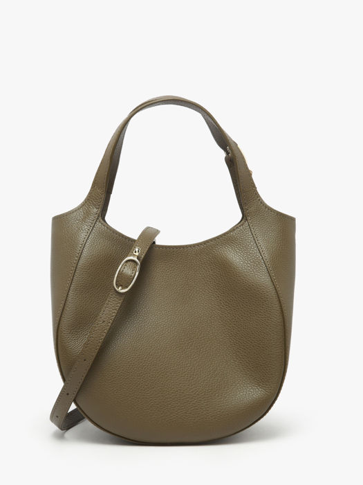 Longchamp Le foulonné Handbag Green