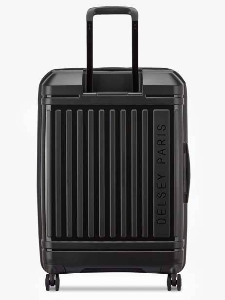 Expandable Cabin Luggage Delsey Black lutece 3802801 other view 4