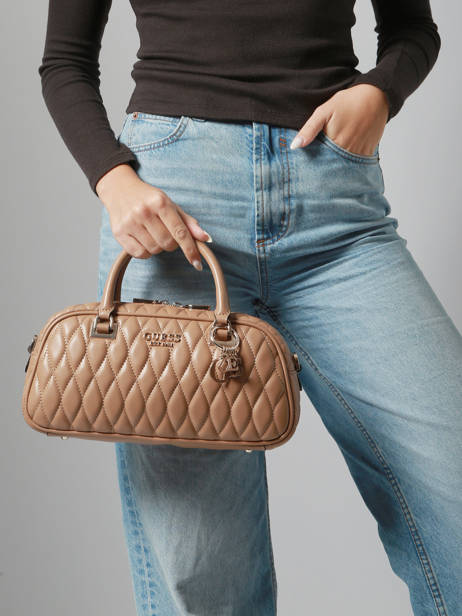 Sac Bandoulière Valla Guess Beige valla QG812205 vue secondaire 1