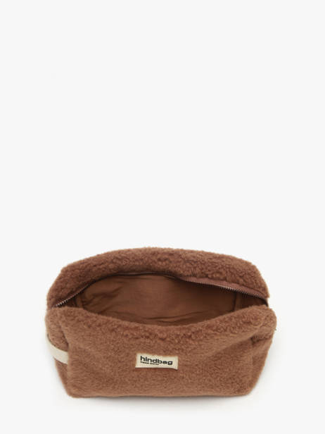 Toiletry Kit Hindbag Brown teddy TE other view 1