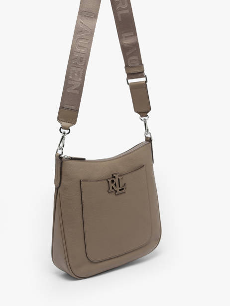 Sac Bandoulière Cameryn Cuir Lauren ralph lauren Beige cameryn 31970152 vue secondaire 1