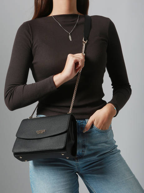 Sac Bandoulière Calista Guess Noir calista BG733421 vue secondaire 1