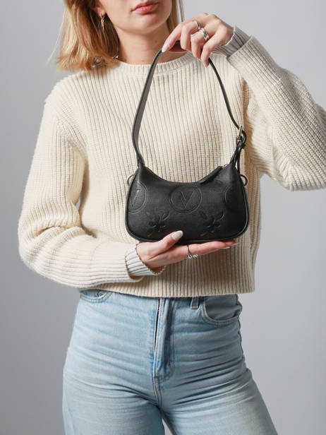 Sac Porté épaule Samba Re Valentino Noir samba re VBS8ZG13 vue secondaire 1