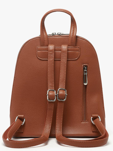 Backpack Miniprix Brown grained F2547 other view 3