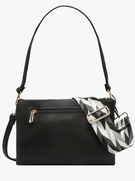 Sac Bandoulière New Grain Miniprix Noir new grain F6936 vue secondaire 3