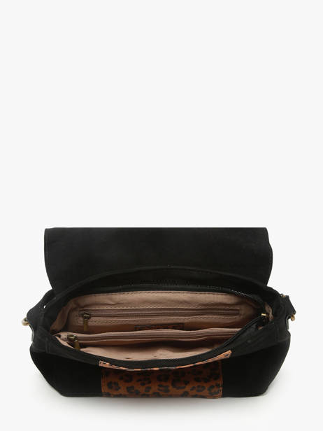 Shoulder Bag Velvet Miniprix Black velvet 27582 other view 1