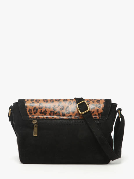 Shoulder Bag Velvet Miniprix Black velvet 27582 other view 2