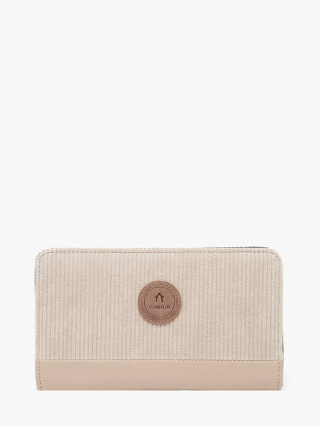Wallet Cabaia Beige accessoire L