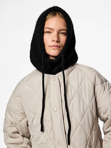 Bonnet Pieces Noir nambi 17154954 vue secondaire 1