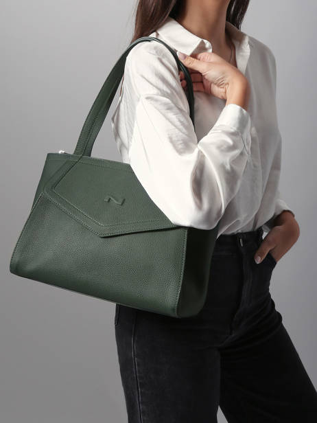Leather Madeleine Shoulder Bag Nathan baume Green candy 8 other view 1