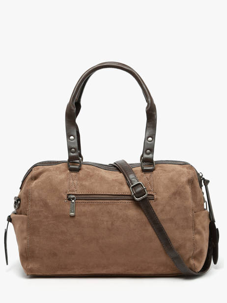 Shoulder Bag Velvet Soft Miniprix Brown velvet soft 6551 other view 2