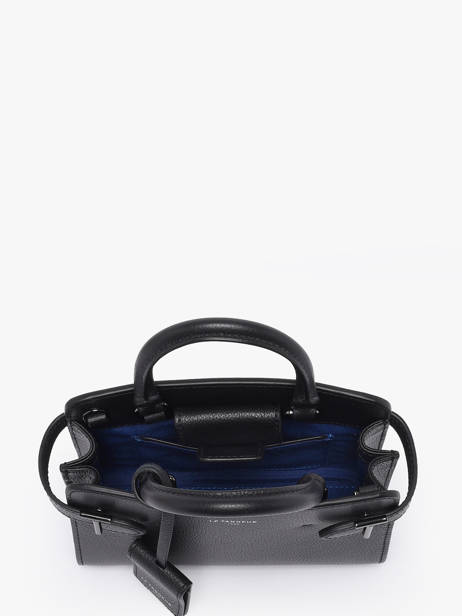 Sac Bandoulière Emily Cuir Le tanneur Noir emily TEMI1630 vue secondaire 2