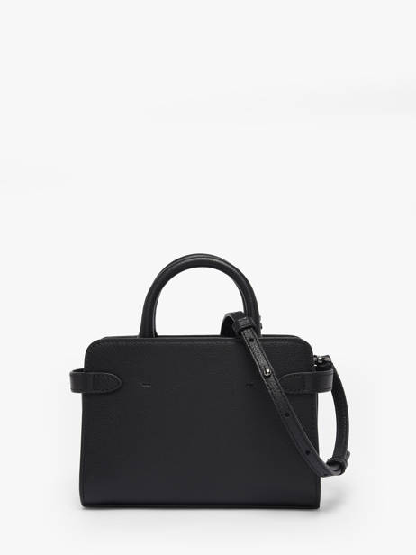 Sac Bandoulière Emily Cuir Le tanneur Noir emily TEMI1630 vue secondaire 3