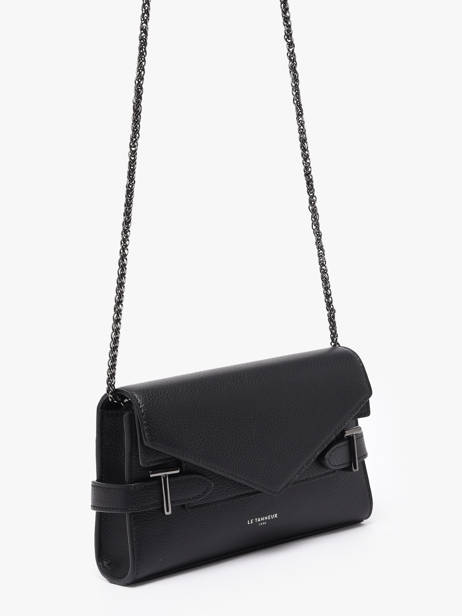 Sac Bandoulière Emily Cuir Le tanneur Noir emily TEMI1056 vue secondaire 1