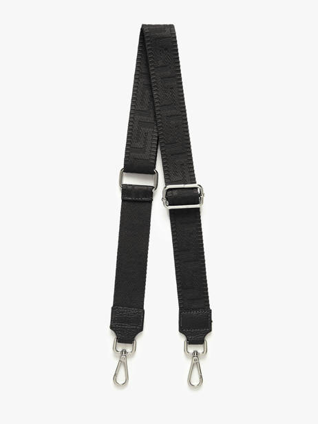 Shoulder Strap Milano Black caviar CA25SSAB