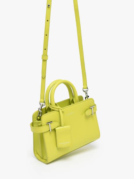 Crossbody Bag Emily Leather Le tanneur Yellow emily TEMI1630 other view 1