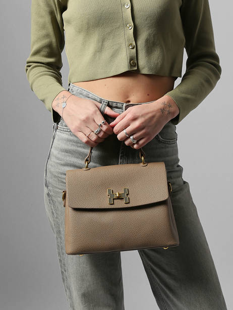 Shoulder Bag Grained Miniprix Beige grained DQ8688 other view 1