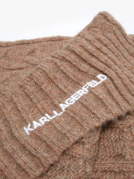 Écharpe K Essential Karl lagerfeld Marron k essential A4W33029 vue secondaire 1