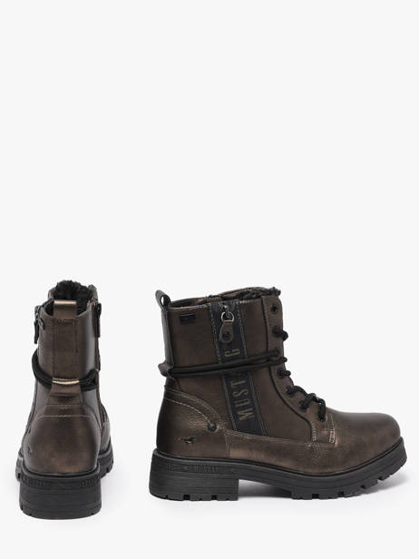Bottines Mustang Marron women M0042010 vue secondaire 2