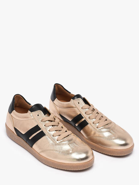 Sneakers In Leather Gabor Gold women 62 other view 1