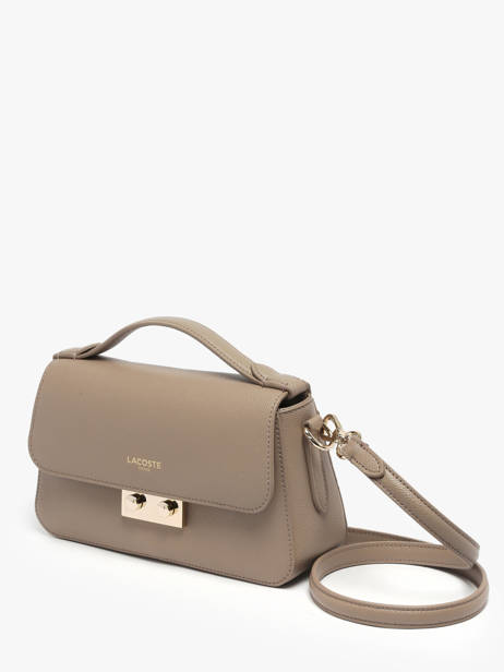 Crossbody Bag Champs Elysee Leather Lacoste Beige champs elysee NF5099PH other view 1