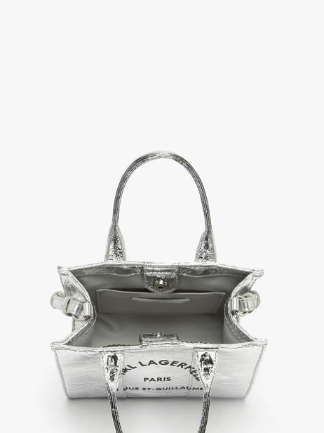 Sac Bandoulière Rsg Karl lagerfeld Argent rsg A4W50059 vue secondaire 2