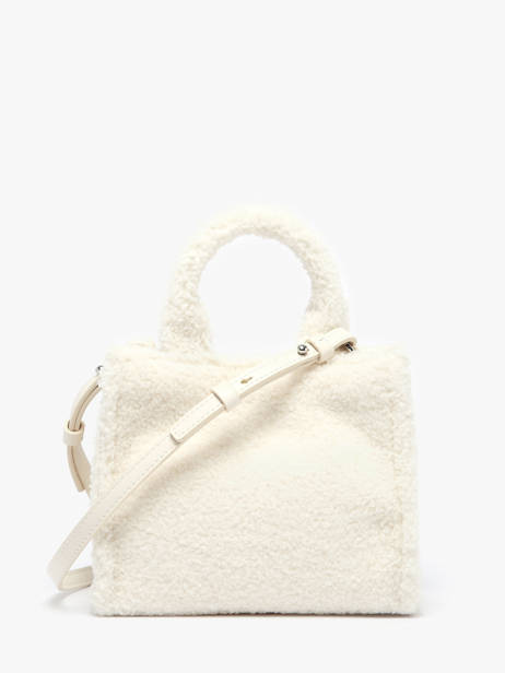 Rue St Guillaume Shearling Mini Tote Karl lagerfeld White rsg A4W50016 other view 4