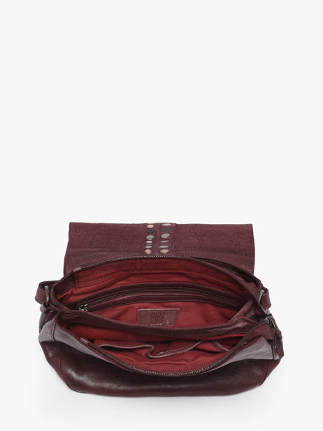 Sac Bandoulière Heritage Cuir Biba Violet heritage HAK2L vue secondaire 3