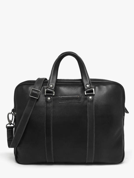 Briefcase Arthur 3 Compartments Arthur & aston Black johany 5