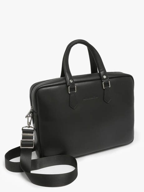 2-compartment Business Bag Arthur & aston Black walter 3 other view 2