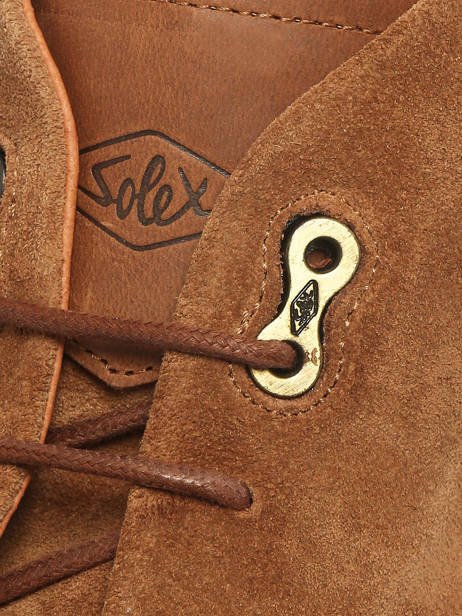 Boots In Leather Solex Brown men S3808 other view 2
