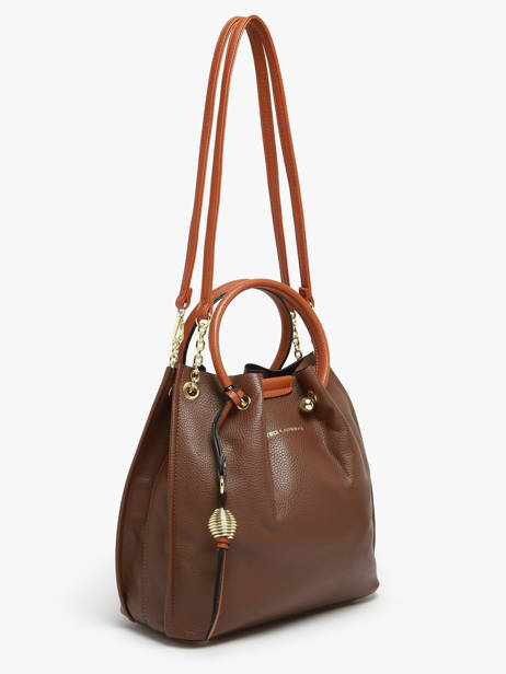 Sac à Dos Ted lapidus Marron gretel TLAU8932 vue secondaire 3