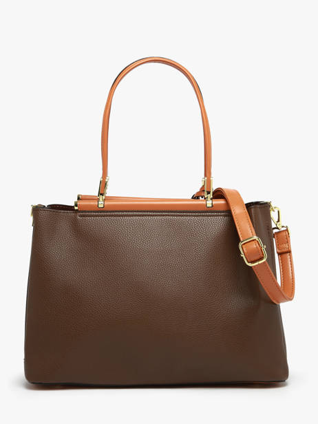 Medium Azalie Satchel Ted lapidus Brown azalie TLHF9584 other view 4