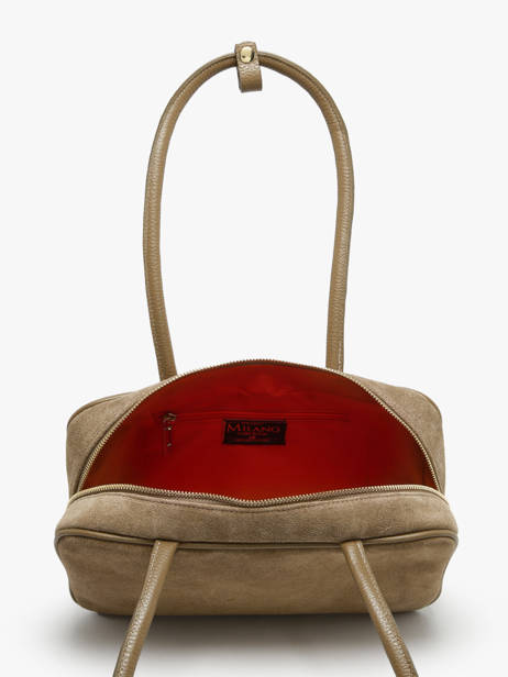 Shoulder Bag Velvet Caviar Milano Brown velvet caviar VC25093 other view 3