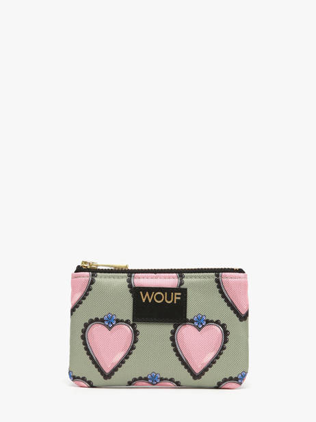 Coin Purse Wouf Green glow PW250010