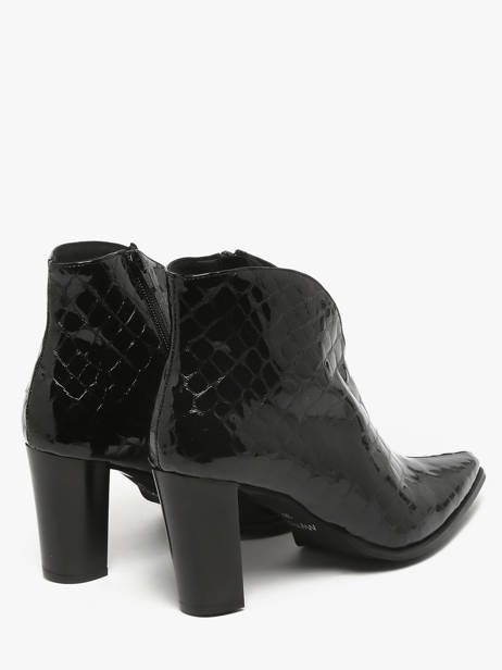 Heeled Formal Shoes In Leather Myma Black women 85009 other view 2