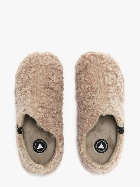 Slippers Verbenas Beige women 61240660 other view 3