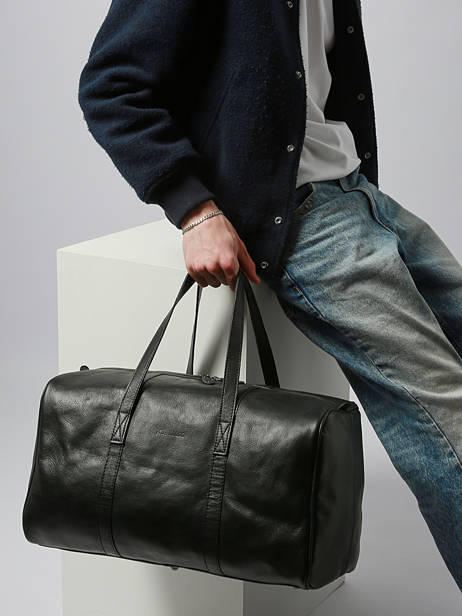 Travel Bag Vintage Paul marius Black vintage CABINE other view 1