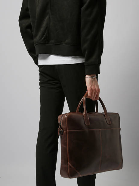 Business Bag On Wheels Maverick Brown the original MAVTO313 other view 1