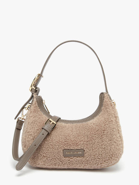 Shoulder Bag Sherpa David jones Brown sherpa CM7668