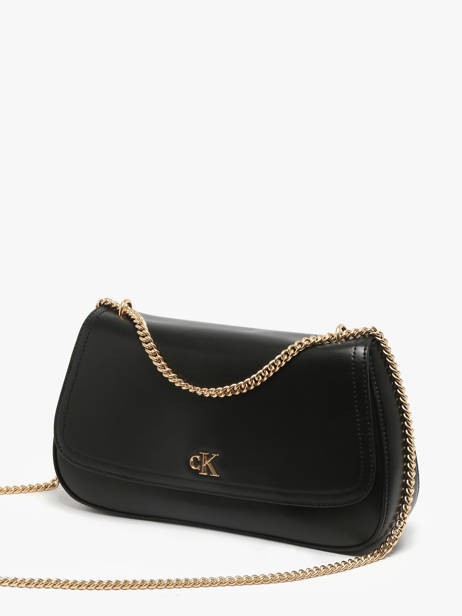 Shoulder Bag Hardware Monogram Calvin klein jeans Black hardware monogram 4F3171G other view 2