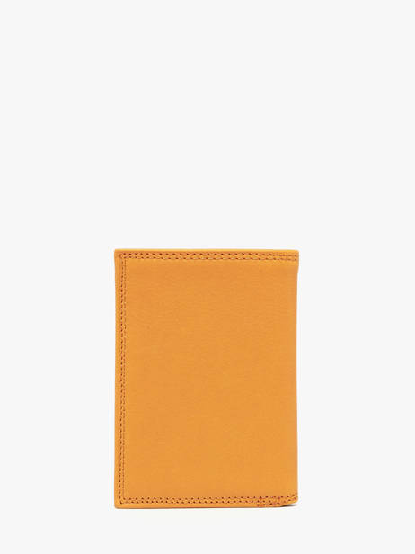 Card Holder Marina Leather Katana Yellow marina 753038 other view 2