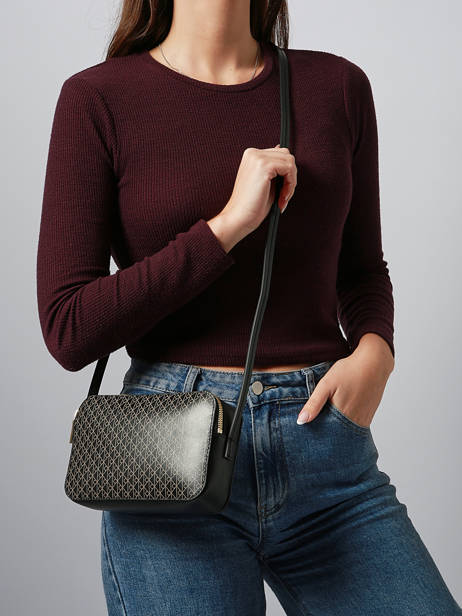 Shoulder Bag Coated Emblem Calvin klein jeans Black coated emblem 4F3268G other view 1